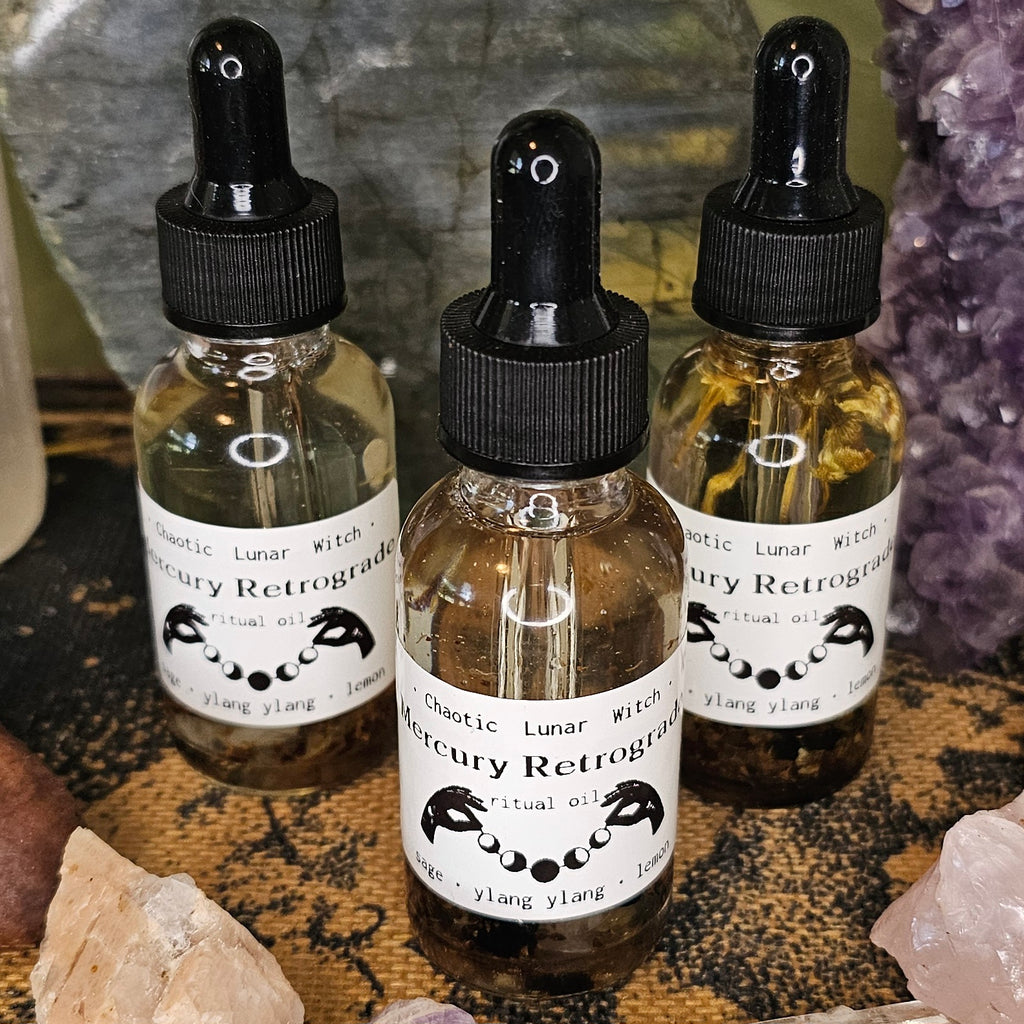 Mercury Retrograde Spell Oil 1oz